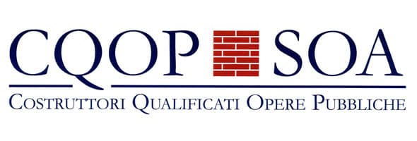 Logo CQOP SOA — Costruttori Qualificati Opere Pubbliche
